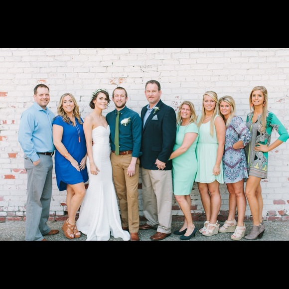 MADEWELL cobalt blue boho dress with pockets! - Picture 2 of 5